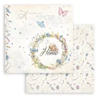 Stamperia Create Happiness Welcome Home 12x12 Inch Paper Pack (SBBL129)